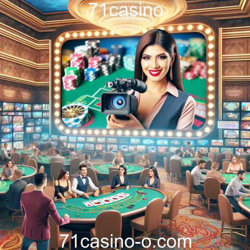 A Emoção do Cassino Ao Vivo no 71casino